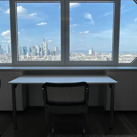 아파트 Luxus Mit Skyline View. 프랑크푸르트